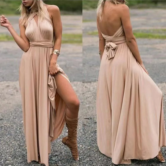 Vestido Maxi Convertible Multiway