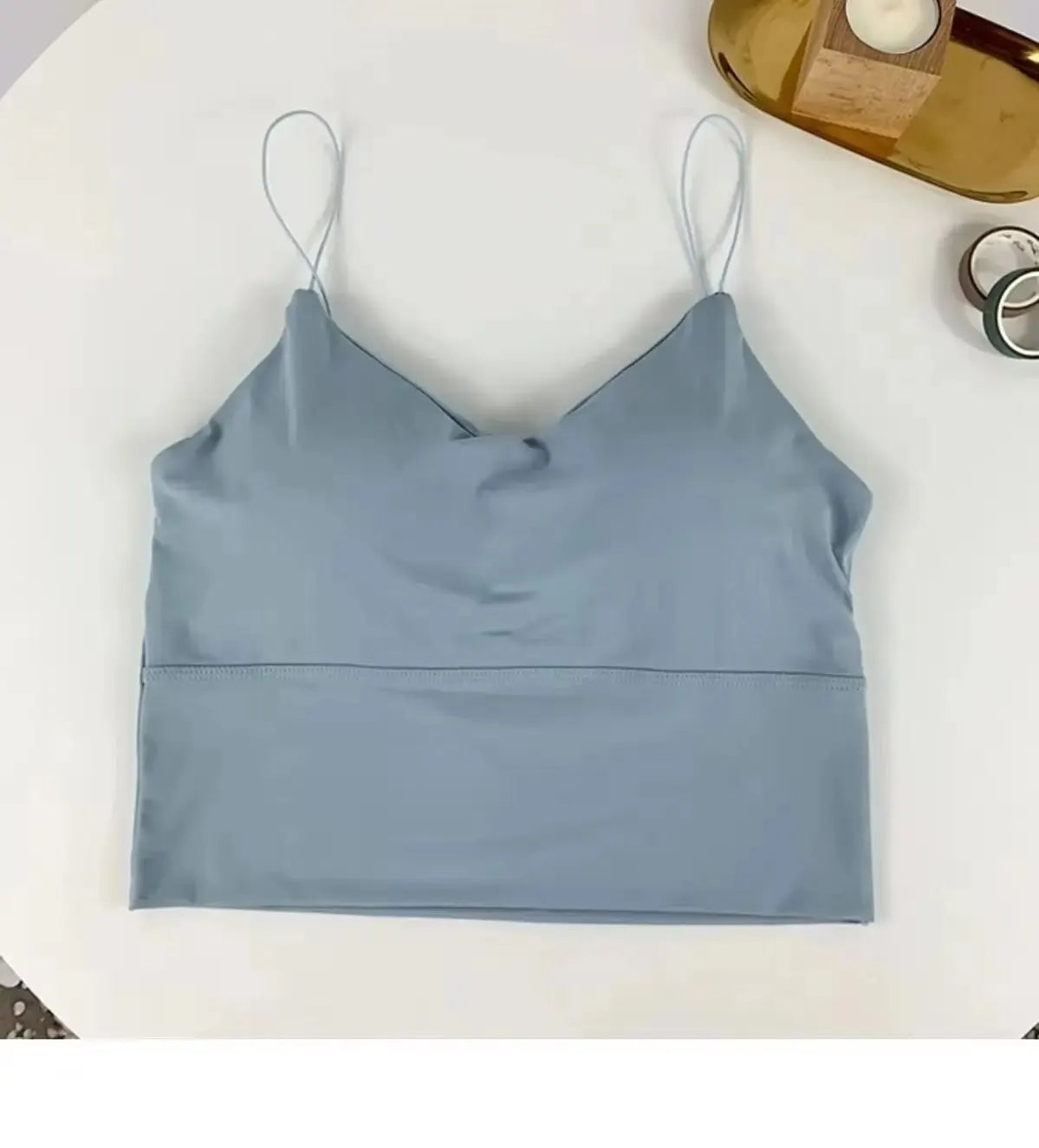 Top Seamless de Tirantes con Copas