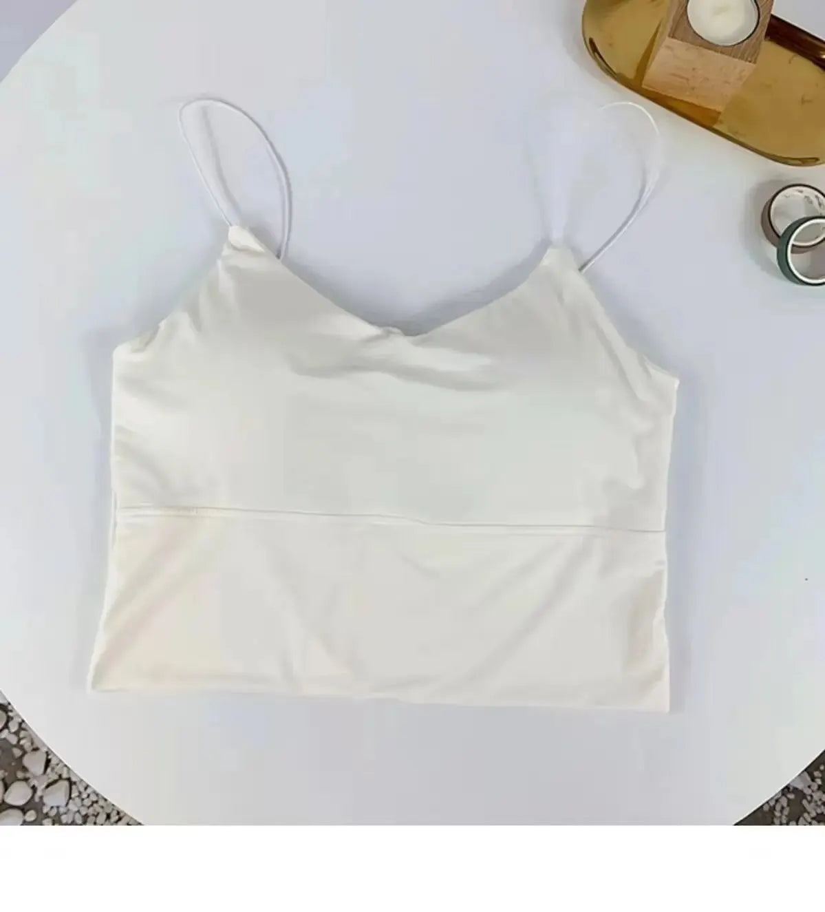 Top Seamless de Tirantes con Copas