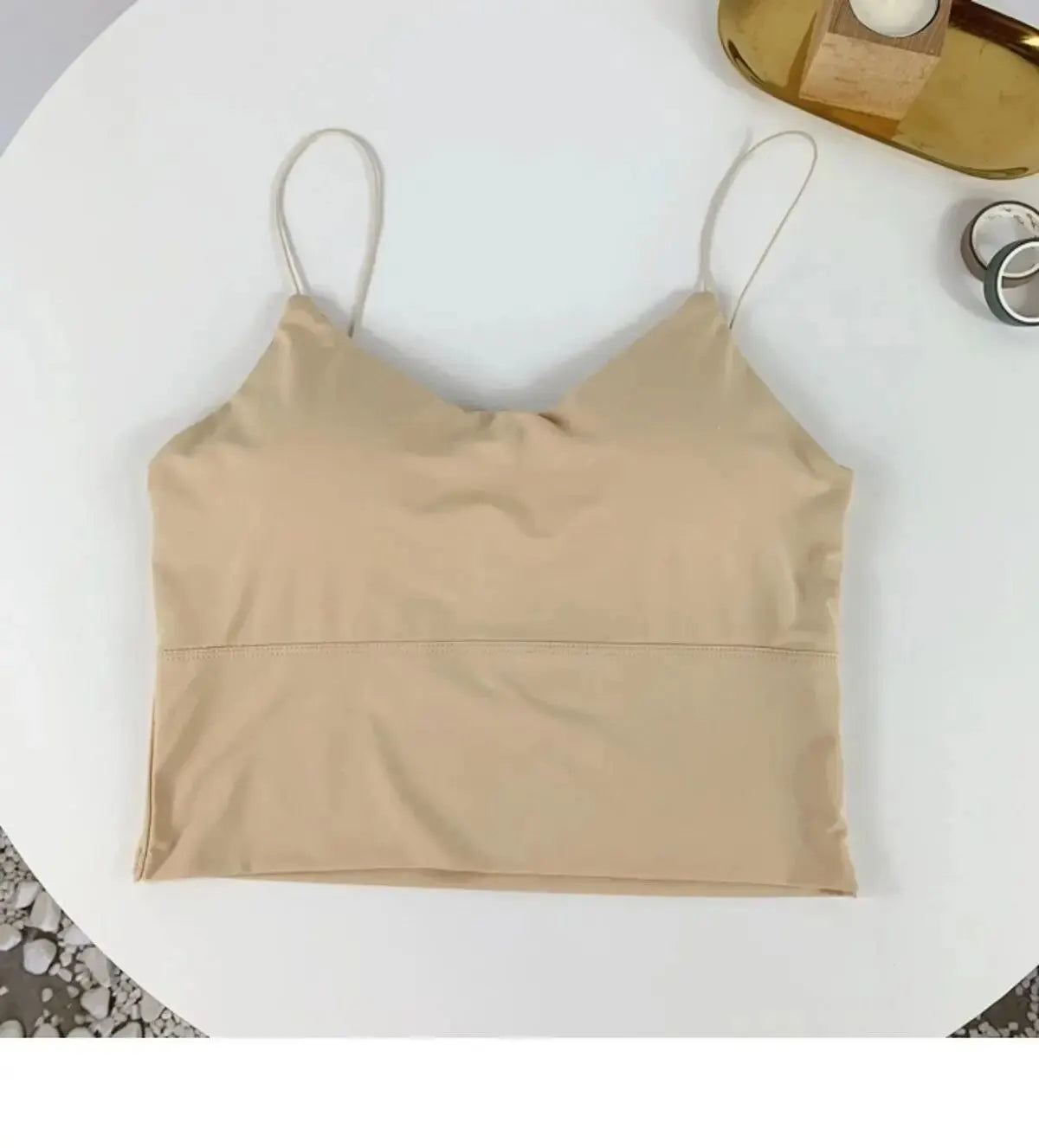 Top Seamless de Tirantes con Copas