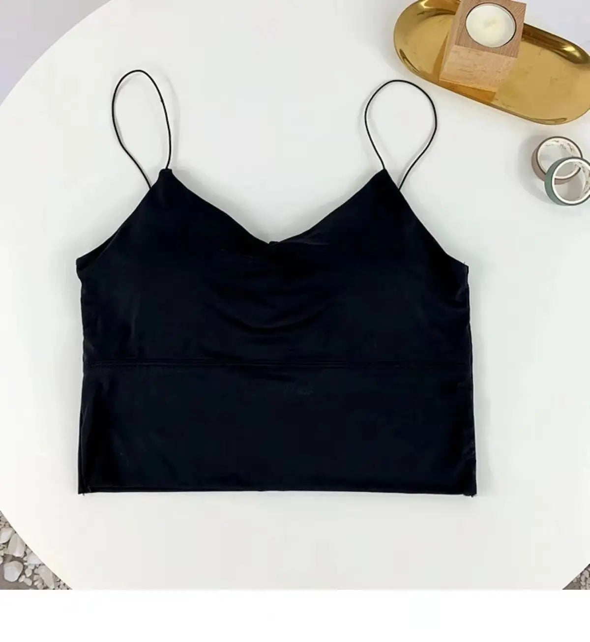 Top Seamless de Tirantes con Copas
