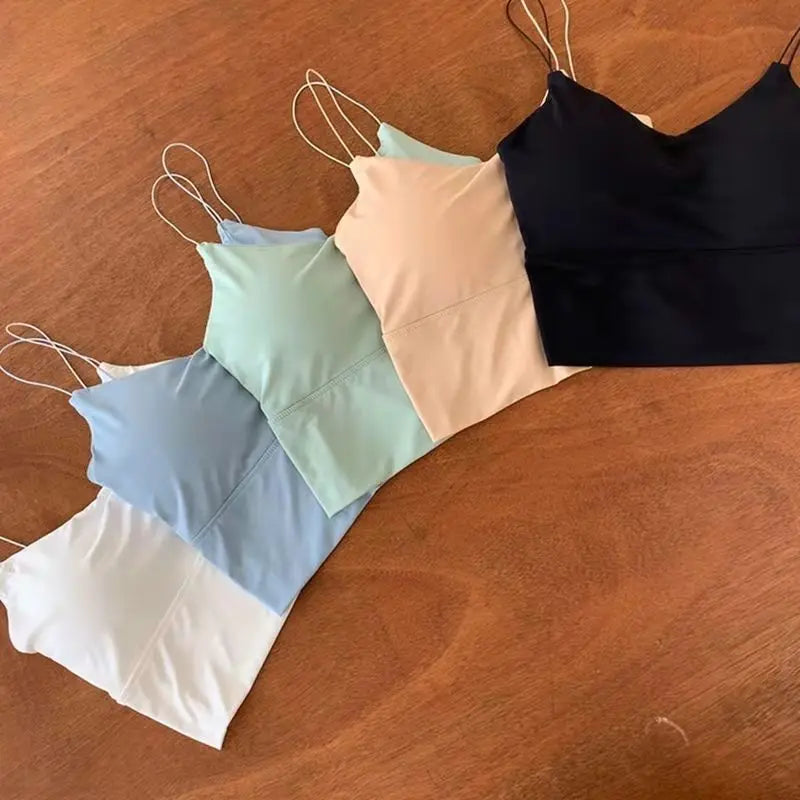 Top Seamless de Tirantes con Copas