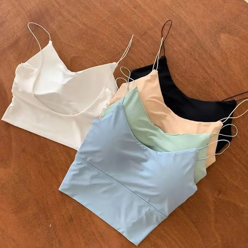 Top Seamless de Tirantes con Copas